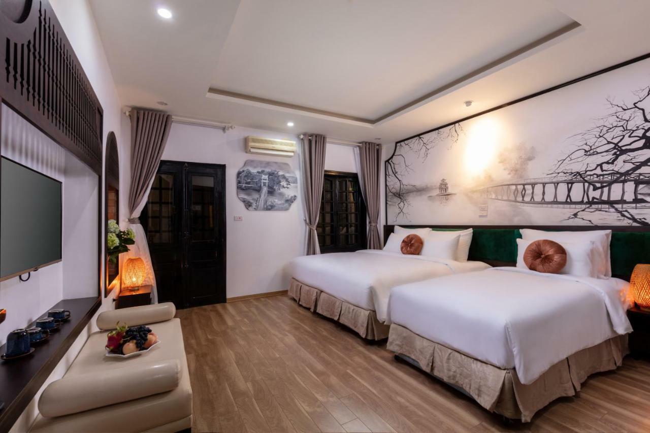 Hanoi Center Silk Lullaby Hotel And Travel Exterior photo