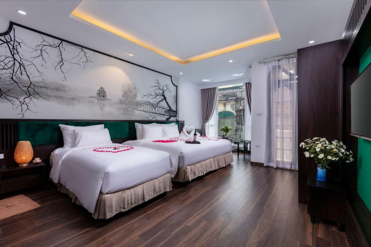 Hanoi Center Silk Lullaby Hotel And Travel Exterior photo